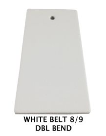 White Belt Dbl Bend